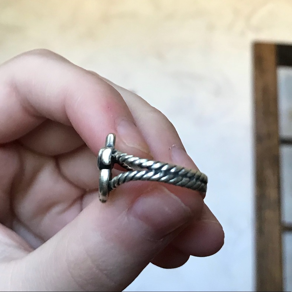 James Avery Faith, Hope & Love Twisted Rope Ring